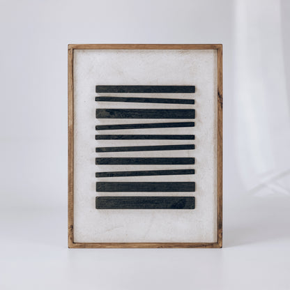 Strahan Horizon Dark - Ready To Hang Wall Art - 62x82cm