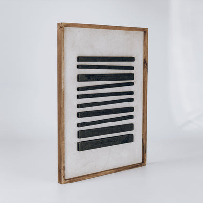 Strahan Horizon Dark - Ready To Hang Wall Art - 62x82cm