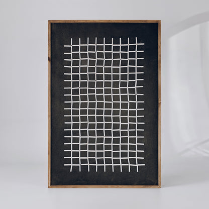 Rustic Reverie Dark - Ready To Hang Wall Art - 82x122cm