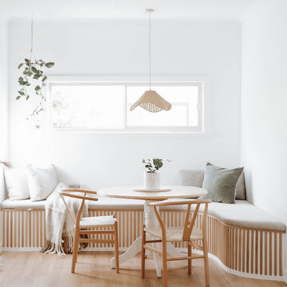 Molly Pendant Light - Wavy Rattan