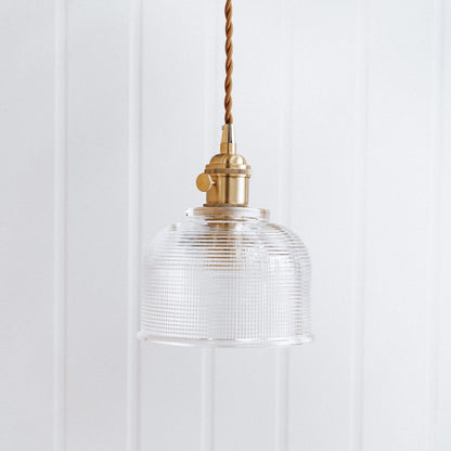 Emmie Vintage Glass Pendant Light