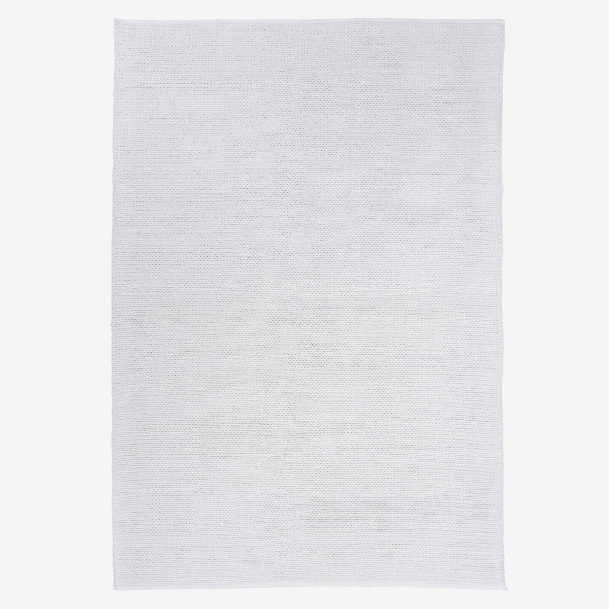 Kiara Handwoven Floor Rug in White Tones