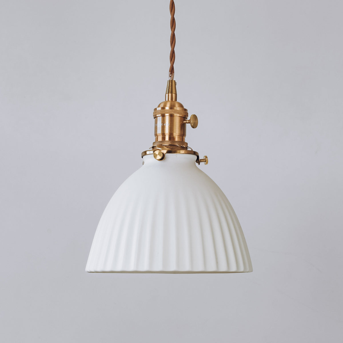 Margot Ceramic Pleated Pendant Light