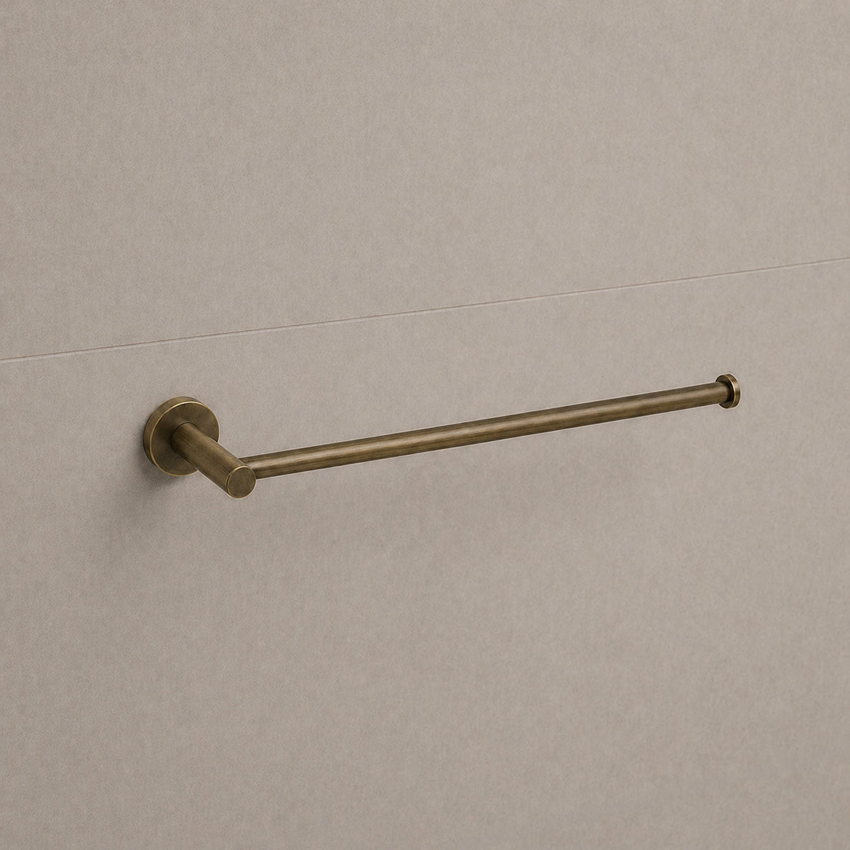 Reno Hand Towel Holder - Antique Brass