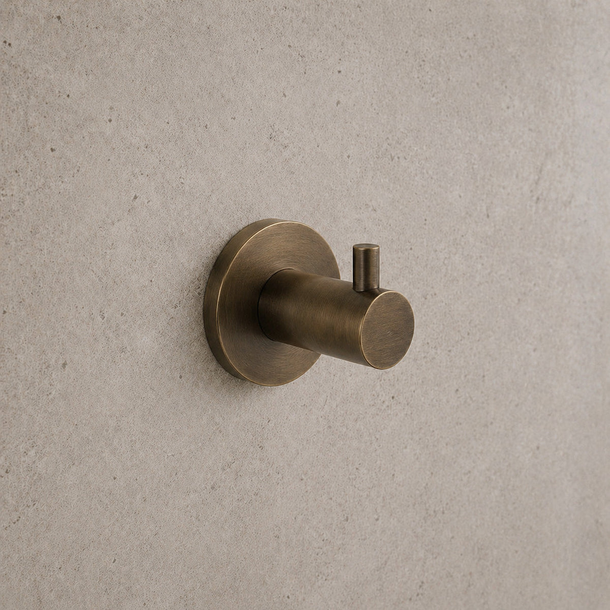 Reno Robe Hook - Antique Brass