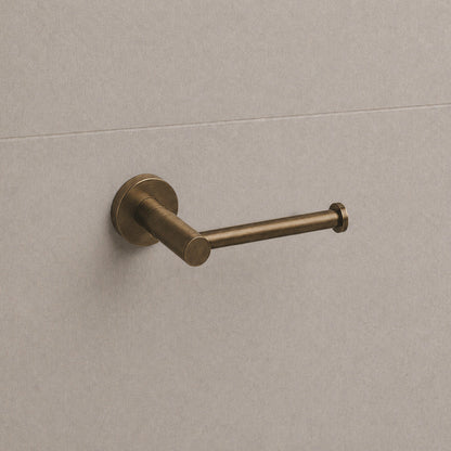 Reno Toilet Roll Holder - Antique Brass