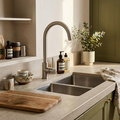 Reno Kitchen Mixer - Brushed Nickel