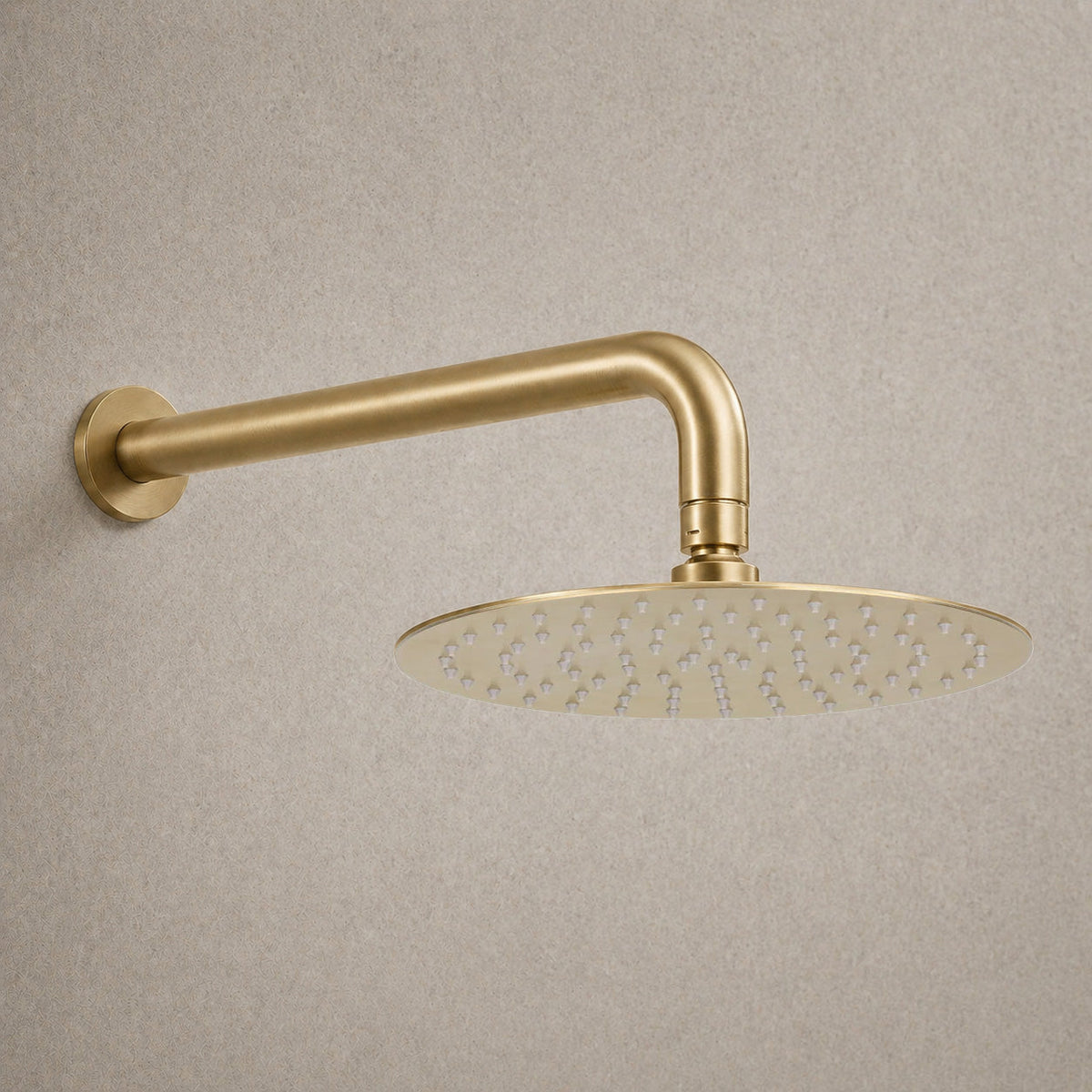 Reno Rainfall Shower System - Brushed Brass
