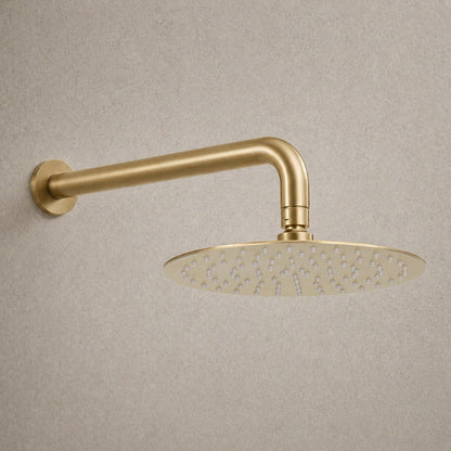 Reno Rainfall Shower System - Brushed Brass