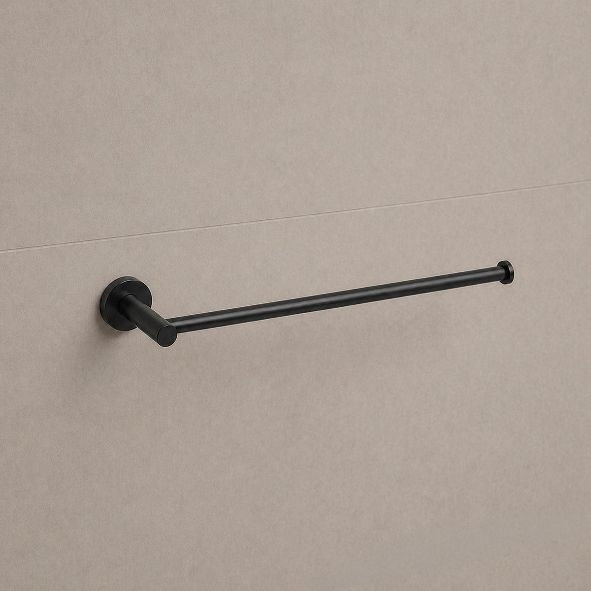 Reno Hand Towel Holder - Matt Black