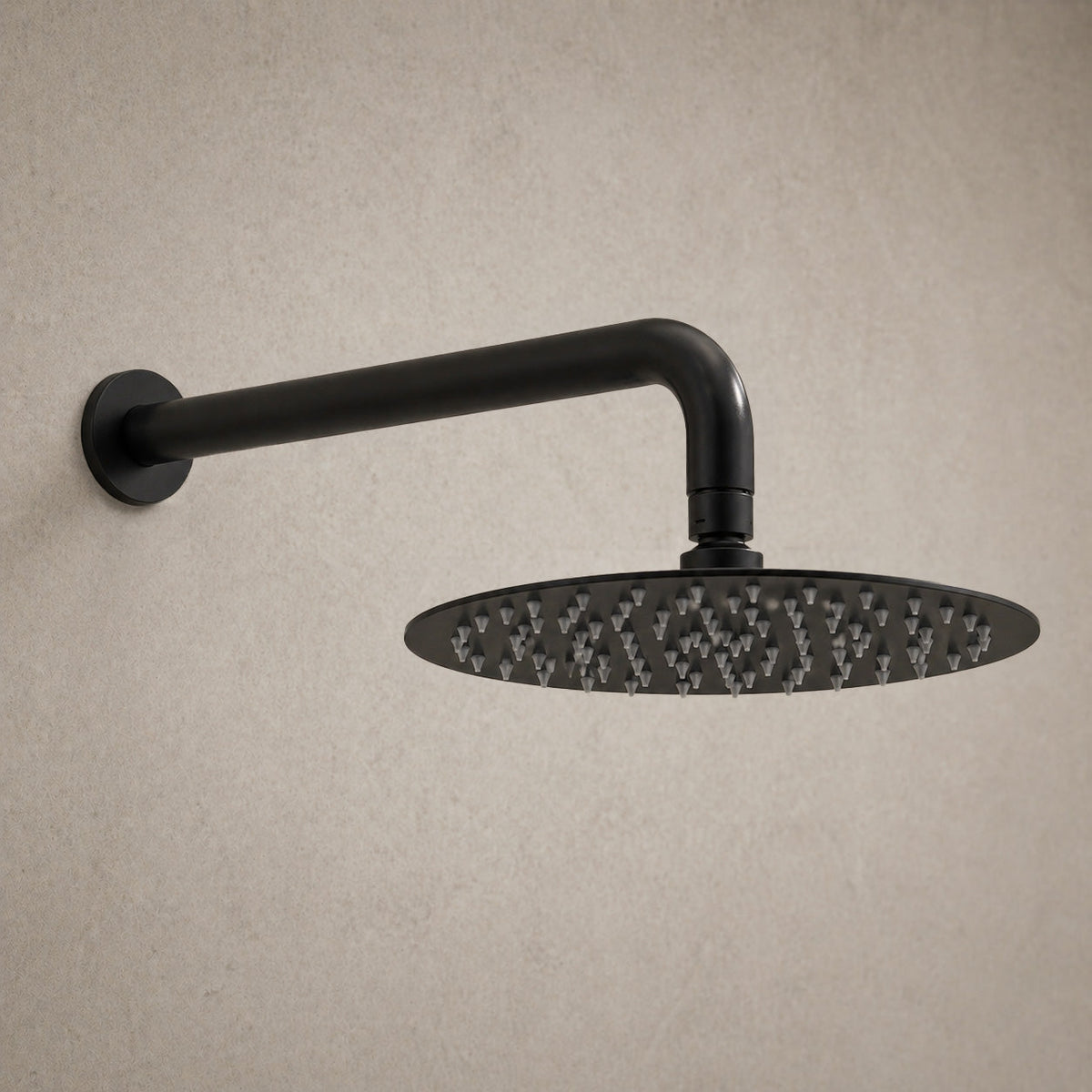 Reno Rainfall Shower System - Matt Black