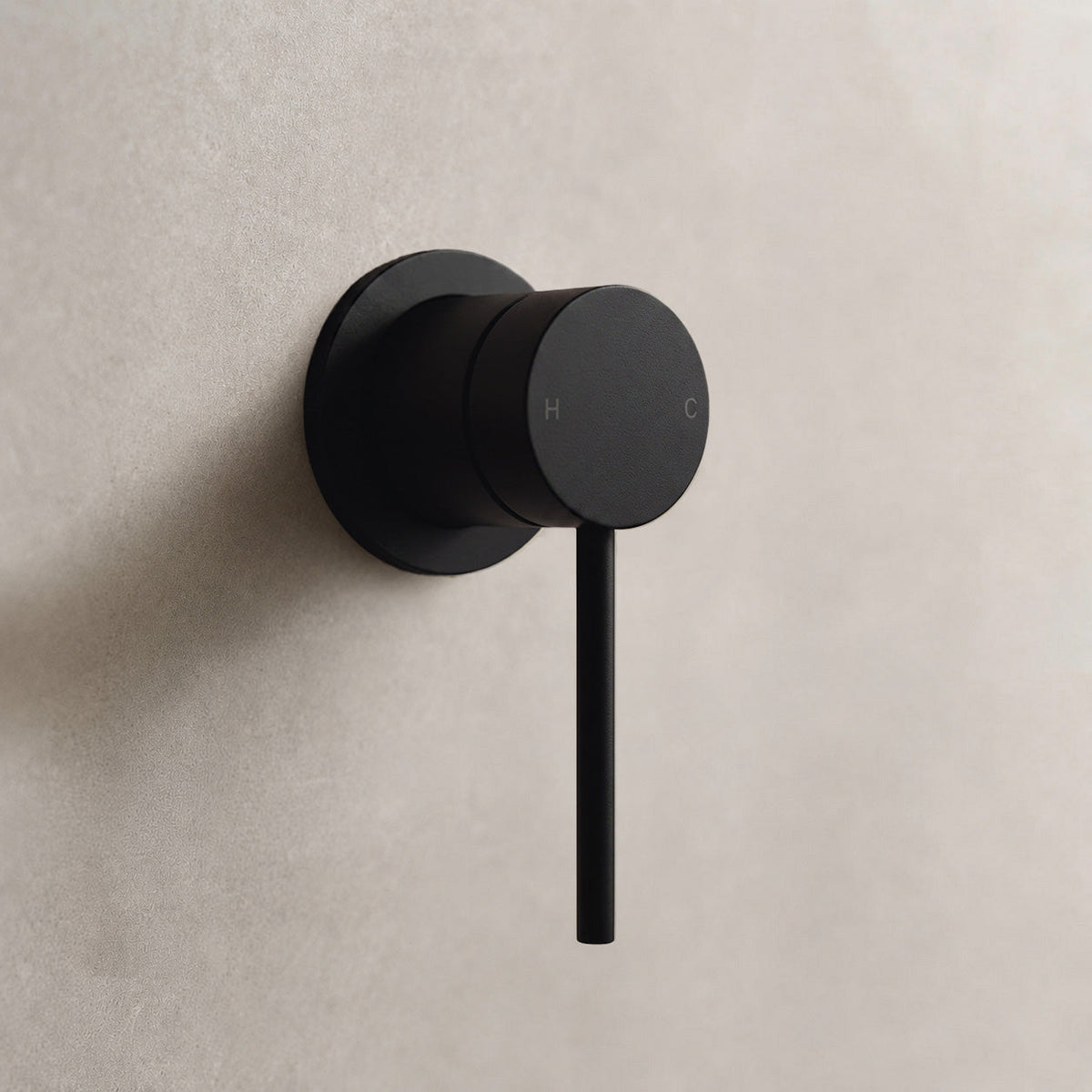 Reno Shower Mixer - Matt Black