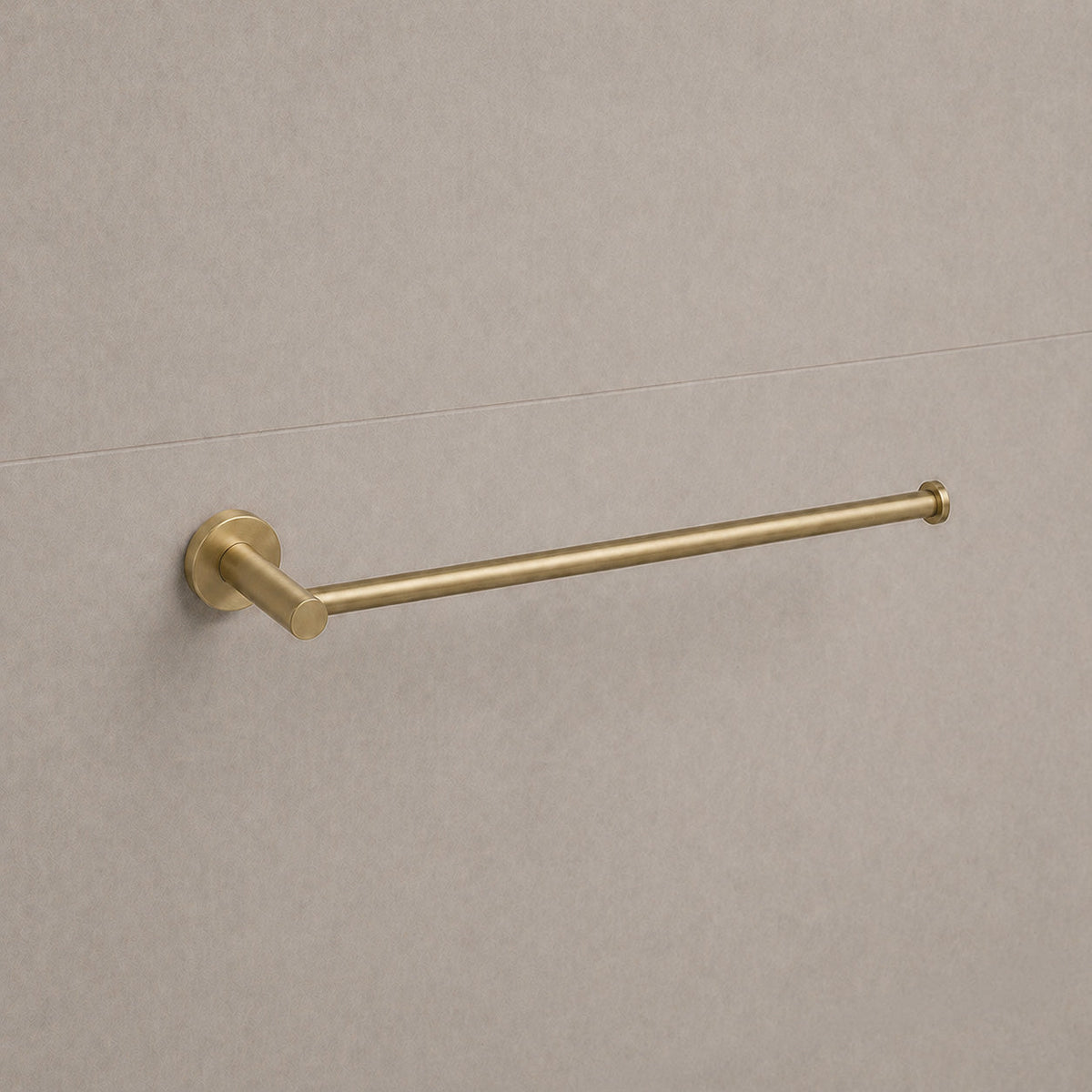 Reno Hand Towel Holder - Brushed Brass