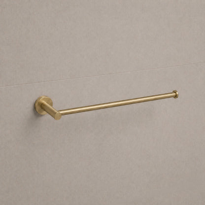 Reno Hand Towel Holder - Brushed Brass