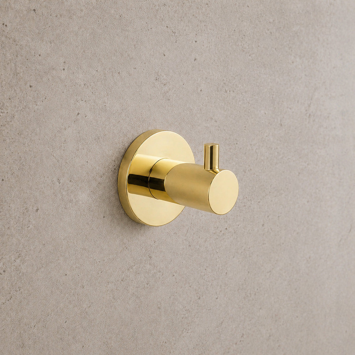 Reno Robe Hook - Polished Gold