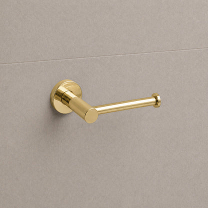 Reno Toilet Roll Holder - Polished Gold