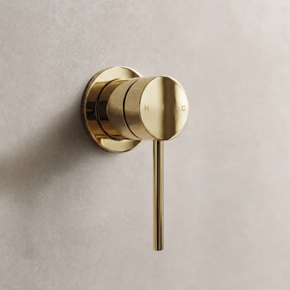 Reno Shower Mixer - Polished Gold