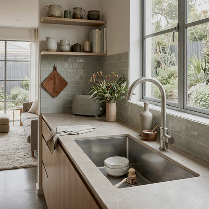 Reno Kitchen Mixer - Brushed Nickel