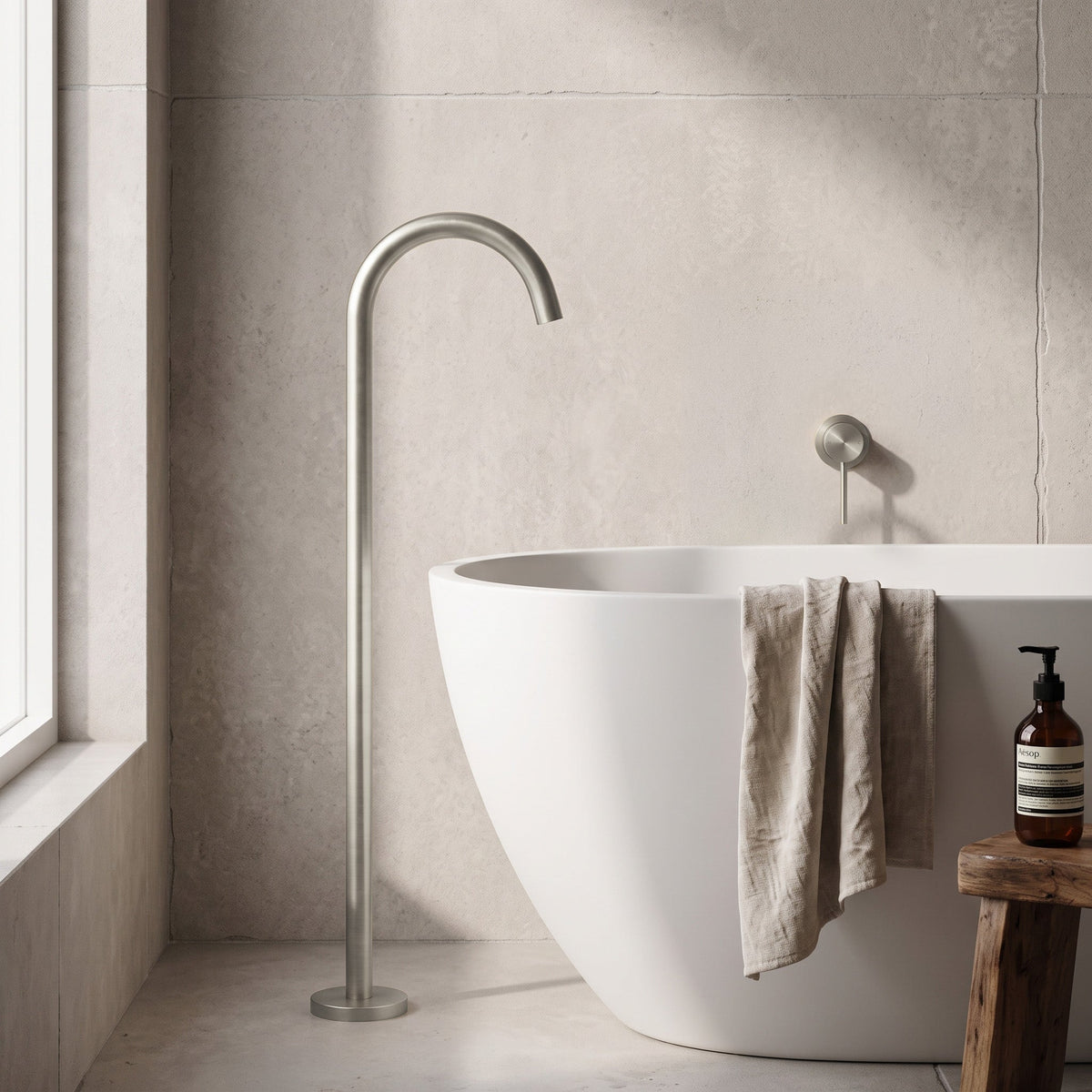 Reno Shower Mixer - Brushed Nickel