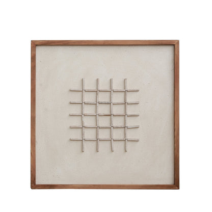 Rustic Reverie Light - Ready To Hang Wall Art - 62x62cm
