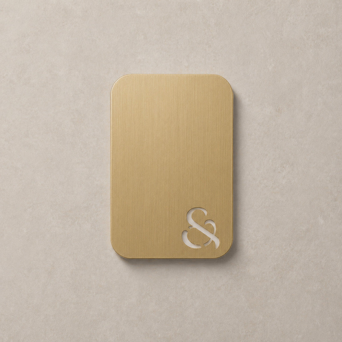 Brushed Brass - Colour Swatch