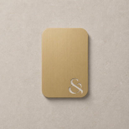 Brushed Brass - Colour Swatch