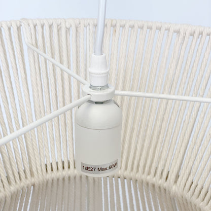 Samara Rope Pendant Light - White