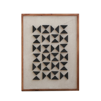 Silhouettes of Elm Rectangle - Ready To Hang Wall Art - 62x82cm