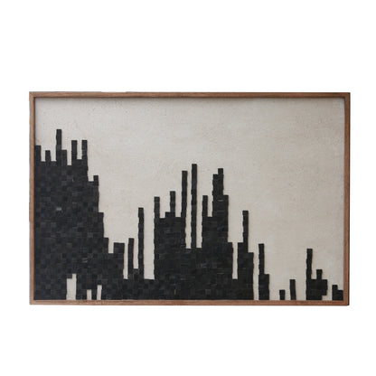 Timbered Contours - Ready To Hang Wall Art - 82x122cm