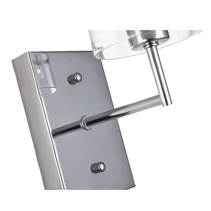 Abbey Pendant Wall Light - Chrome