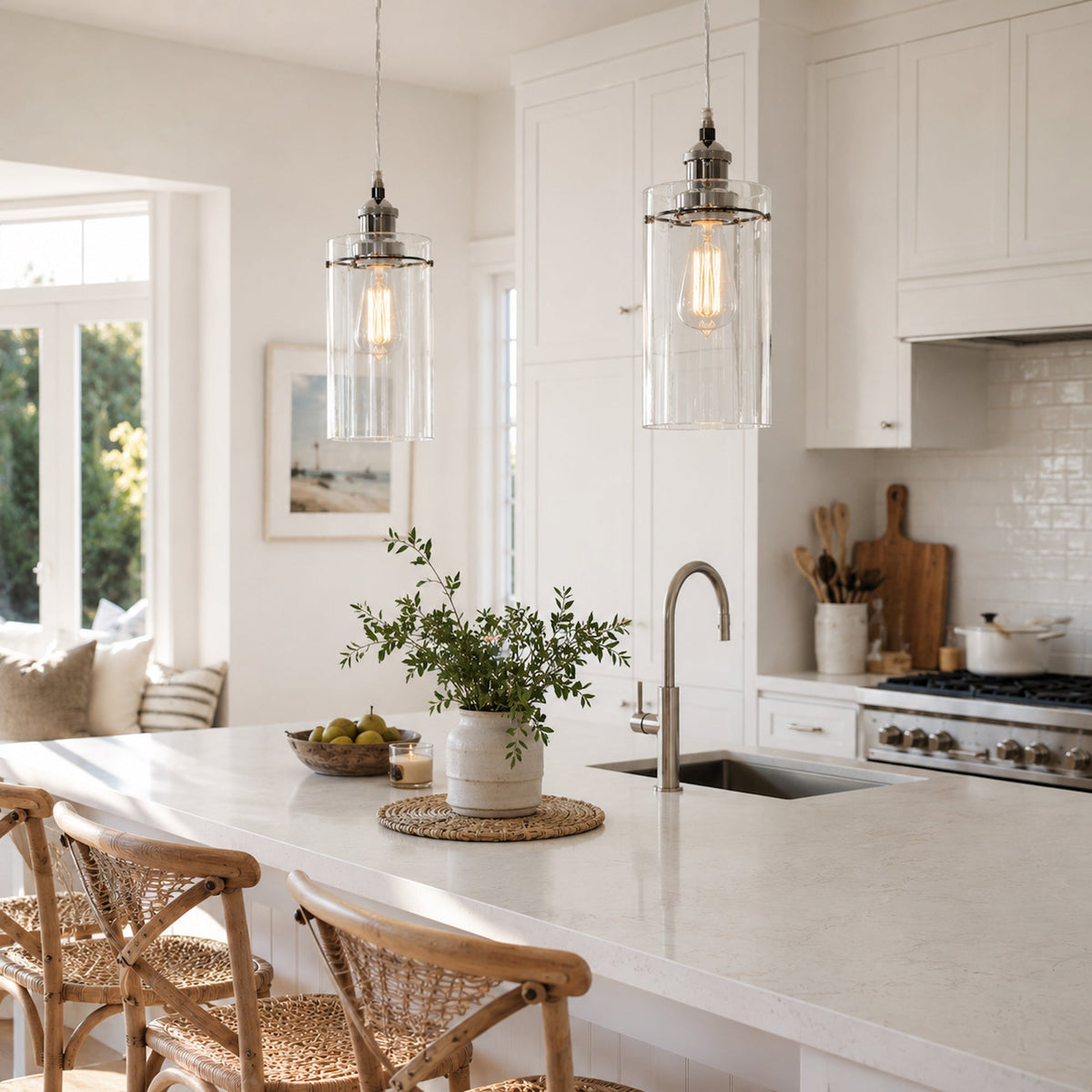Allira Glass Pendant Light