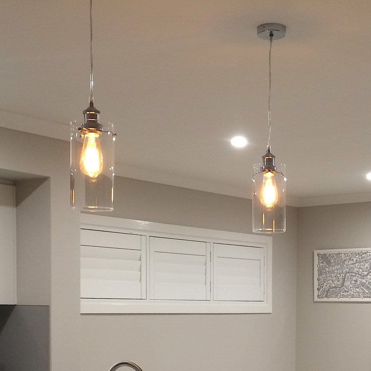 Allira Glass Pendant Light