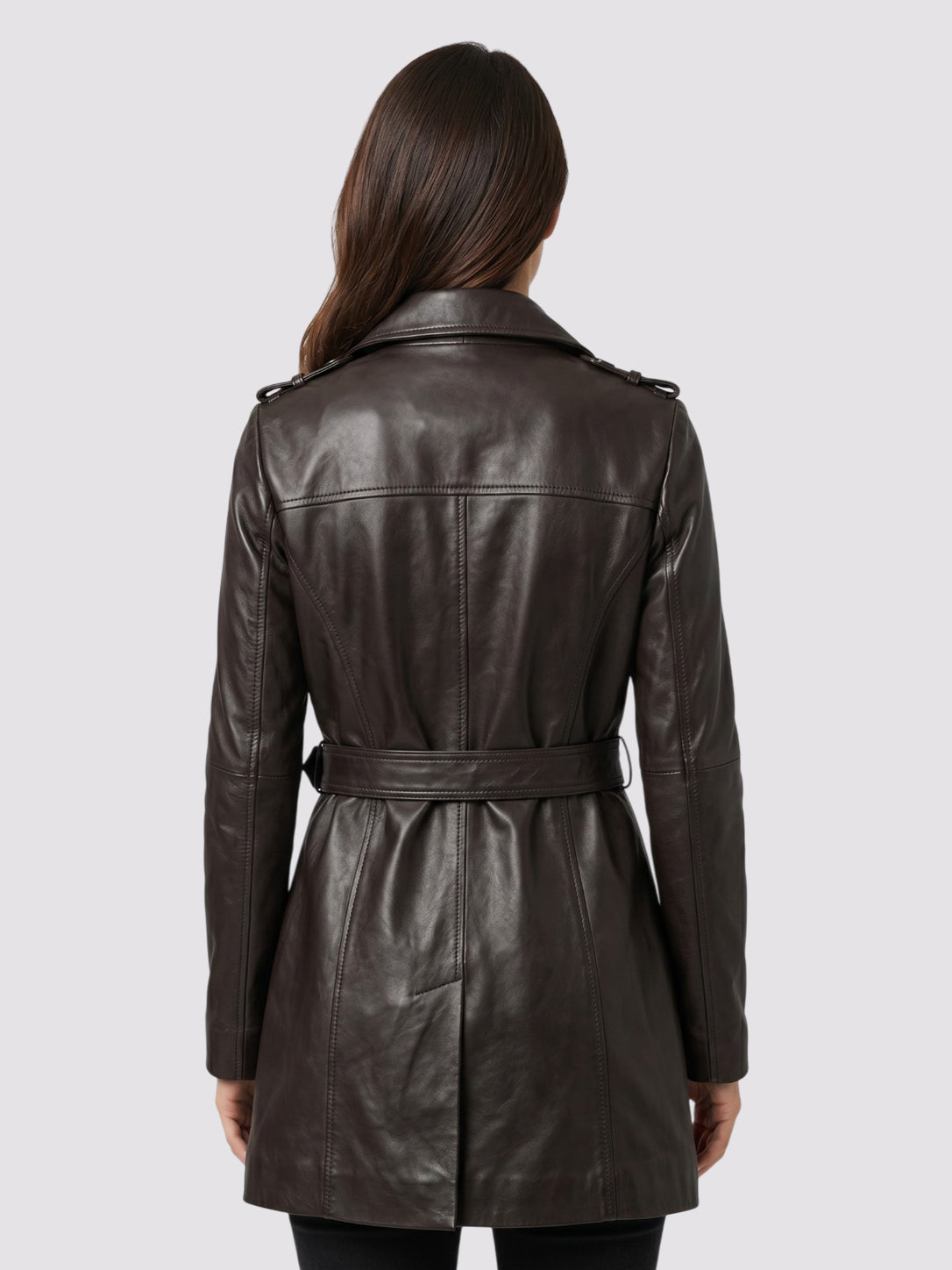 Aloura Women's Knee Length Coat