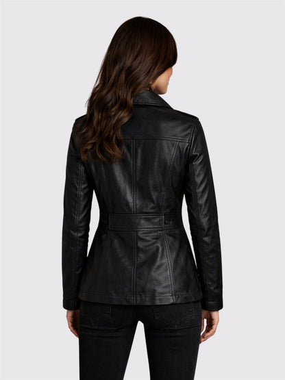 Alyssa 4 Pocket Button-Front Coat