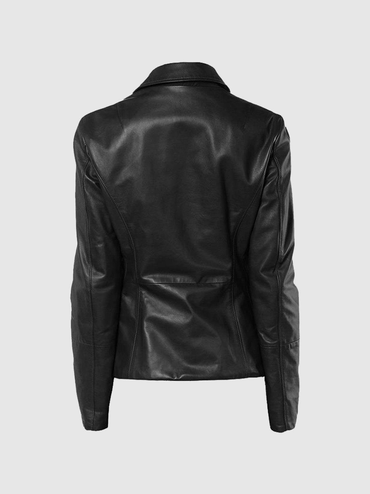 Blackridge Women's Button Leather Coat