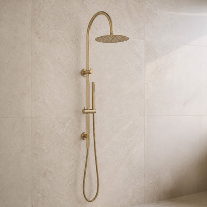 Reno Combination Shower - Brushed Brass