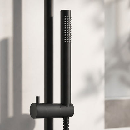 Reno Combination Shower - Matt Black