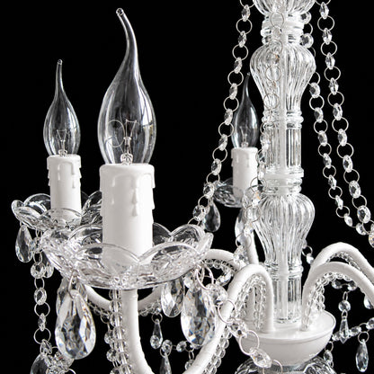 Cassie Chandelier 5 Light - Glass Crystals