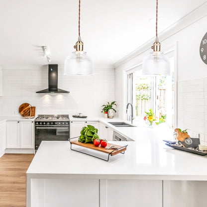 Emmie Vintage Glass Pendant Light