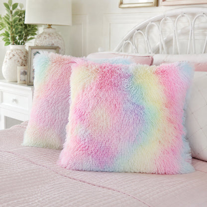 Unicorn Rainbow Cushion Cover + Insert