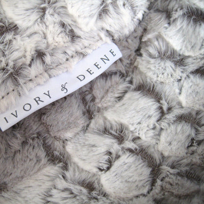 Arctic Fur Bean Bag - Silver Grey