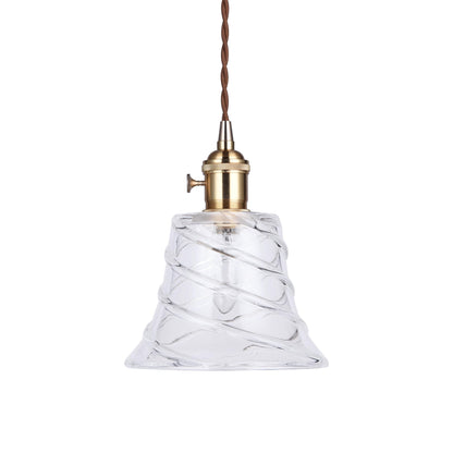 Belle Vintage Glass Pendant Light
