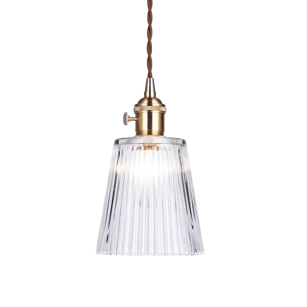 Carrie Vintage Glass Pendant Light