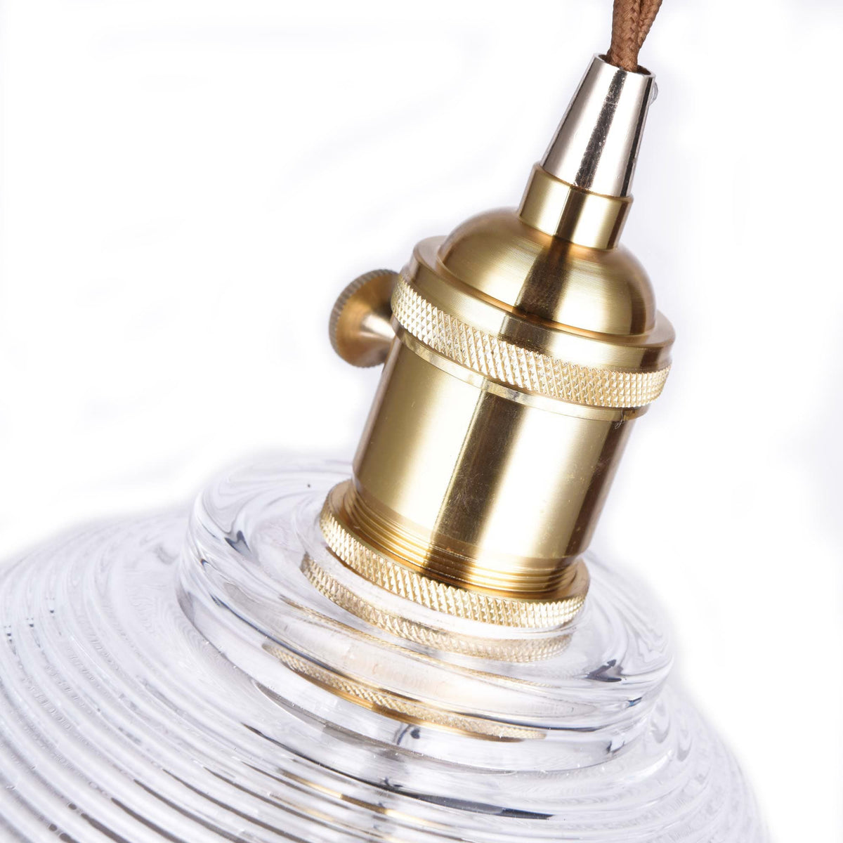Emmie Vintage Glass Pendant Light