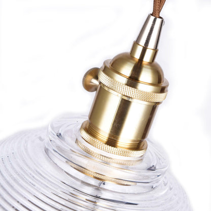 Emmie Vintage Glass Pendant Light