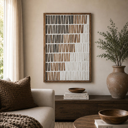 Hushed Tones - Ready To Hang Wall Art - 62x82cm