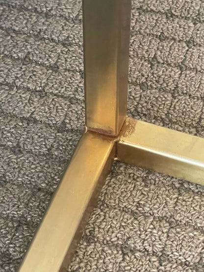 Jaxon Glass Top Side Table