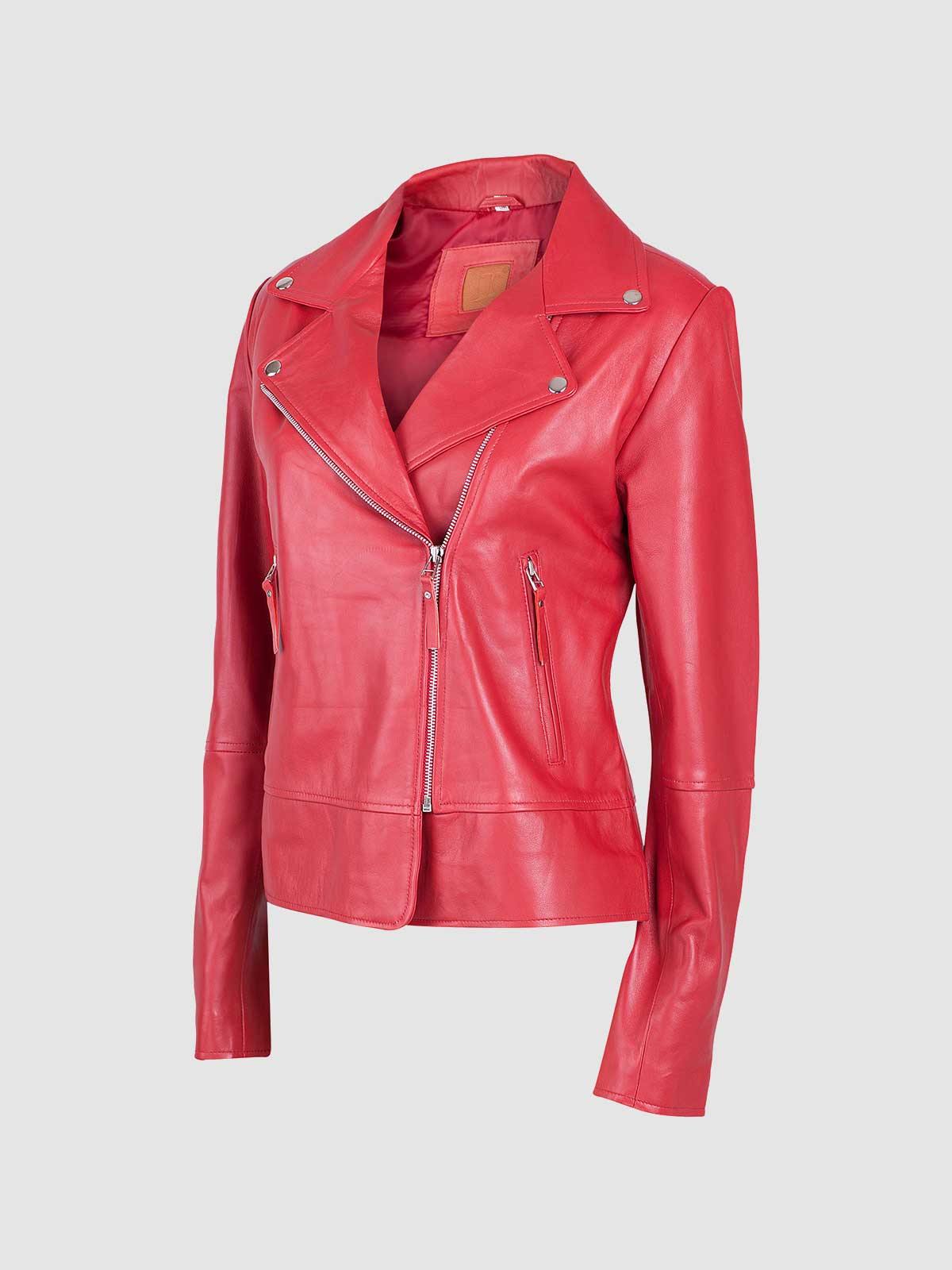Black Leather Biker Jacket