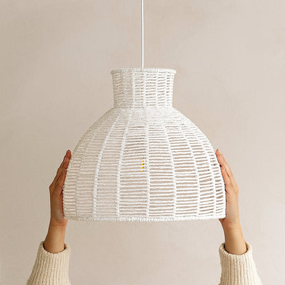 Kellie Rope Pendant Light - White