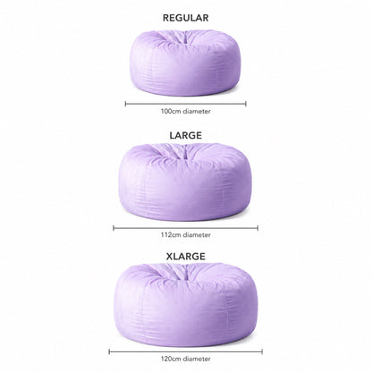 Pierre Fur Bean Bag - Lilac
